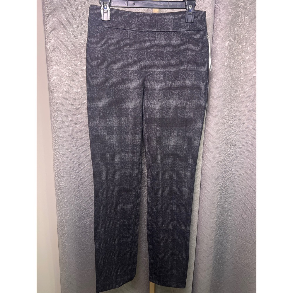 Massimo Fabbro Italy Black Ankle Stretch Dress Pants Trousers Sz 4 Women's
